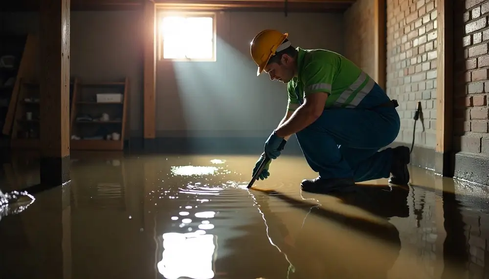 Professional water damage restoration services in Crystal Springs, MS